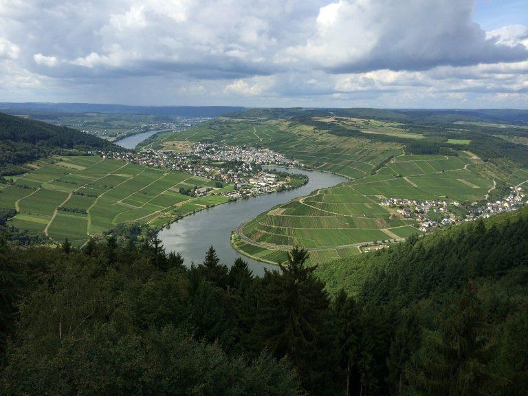 Landschaft in der Urlaubsregion Mosel