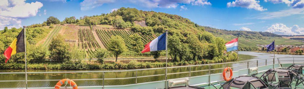 Moselblick von Schiff